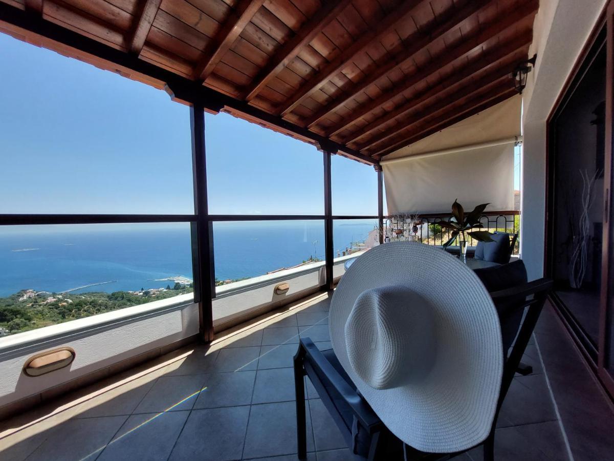 Horizon Studios With Sea View - Free Parking Glossa Zewnętrze zdjęcie
