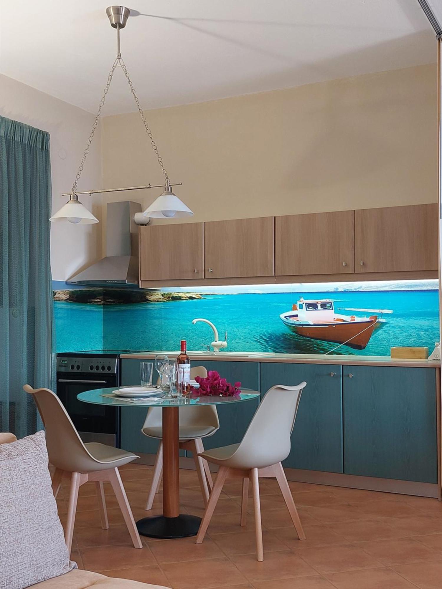 Horizon Studios With Sea View - Free Parking Glossa Zewnętrze zdjęcie
