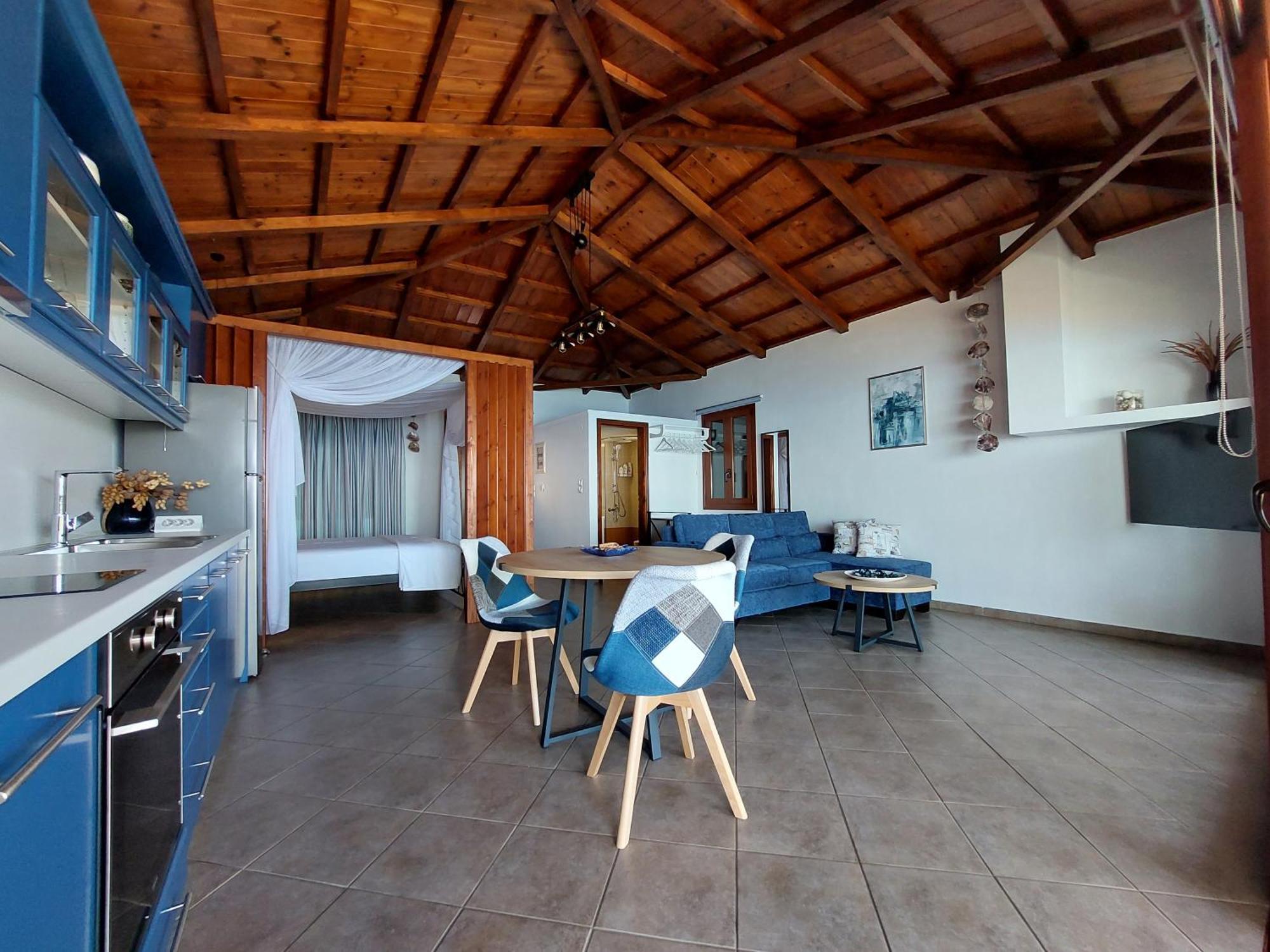 Horizon Studios With Sea View - Free Parking Glossa Zewnętrze zdjęcie